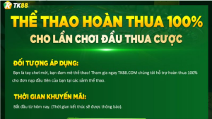 hoàn trả 100% cược thể thao 